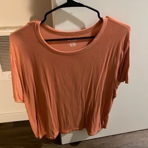 Orange/Peach American Eagle Soft & Sexy T/Shirt
